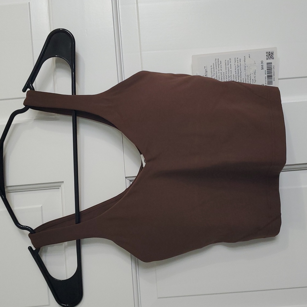 NWY Lululemon Align Tank Java Sz 2